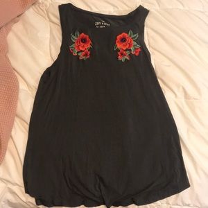 grey American Eagle Soft and Sexy Tank